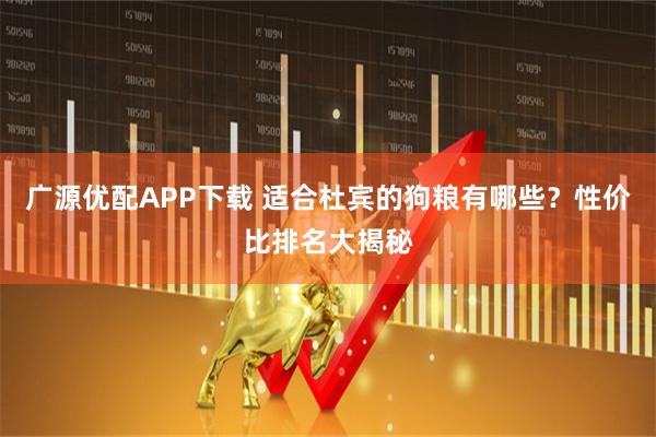 广源优配APP下载 适合杜宾的狗粮有哪些？性价比排名大揭秘