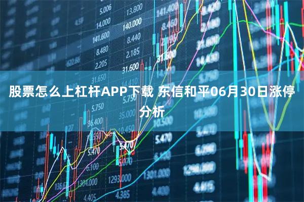 股票怎么上杠杆APP下载 东信和平06月30日涨停分析